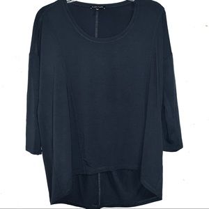 Eileen Fisher XS high low scoop neck Top
